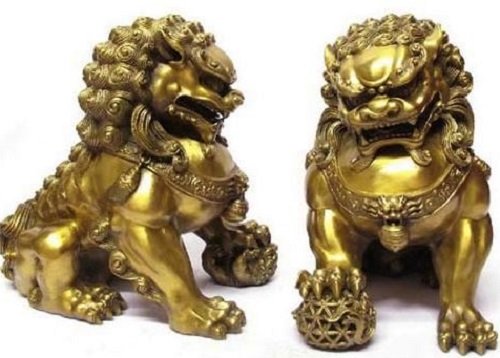 Biểu tượng sư tử dùng trong phong thủy