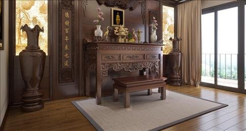 hóa giải lỗi phòng ngủ gần bàn thờ