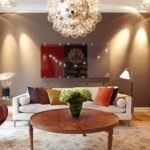 Cải thiện phong thủy phòng khách đơn giản nhờ chọn đèn chuẩn