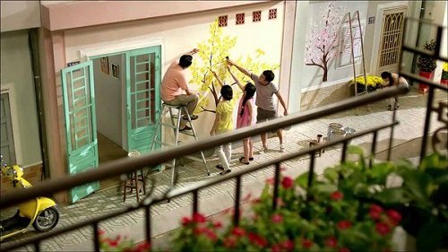 Dọn nhà cuối năm, chú ý phía cửa ngôi nhà đón khách
