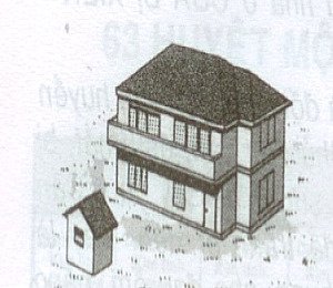 Kiểu nhà Bạch Hổ ngẩng đầu