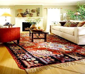 Bí quyết chọn và bài trí thảm cho nội thất thêm sang trọng