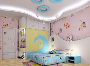 Hoa văn sinh động phù hợp tâm lý trẻ