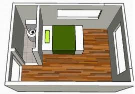 Đầu giường tránh kê sát nhà vệ sinh