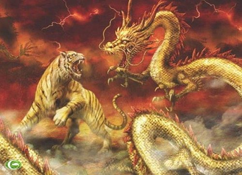 Long - Hổ trong phong thủy