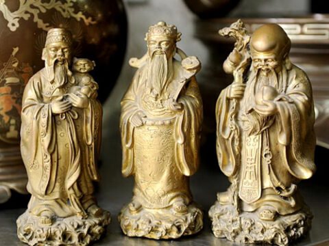 Hướng dẫn thờ Tam Đa Phúc Lộc Thọ chuẩn phong thủy để chiêu tài