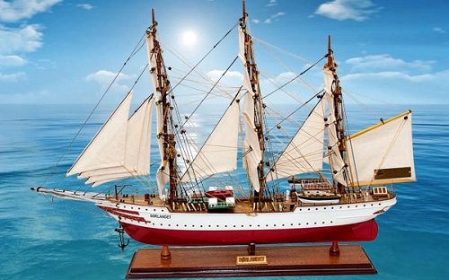 Những lưu ý khi bài trí thuyền buồm Nhung luu y khi bai tri thuyen buom