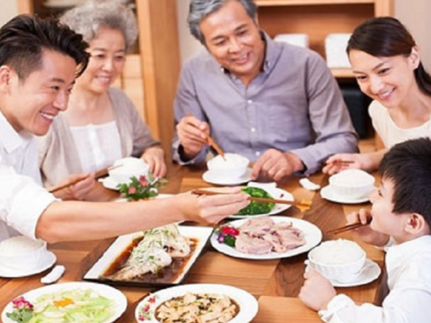 Phong thủy phòng ăn giúp gia đình đón Tết Trung Thu viên mãn