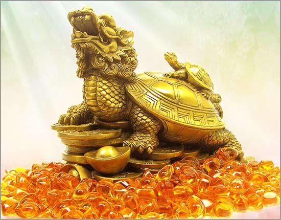 Phong thủy vượng tài cuối năm: Cách dùng Long Quy trấn trạch