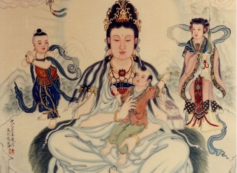 Quan Âm Tống Tử: Vật phẩm phong thủy giúp cầu con như ý
