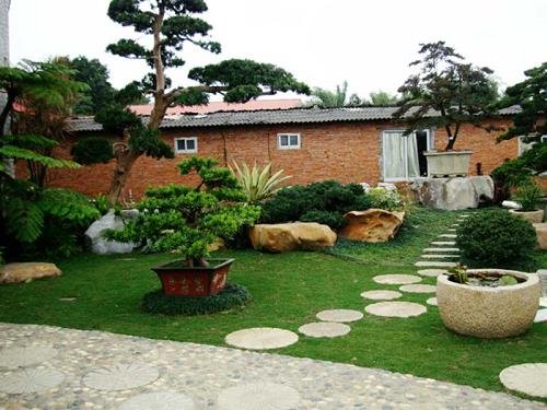 san vuon theo phong thuy 1