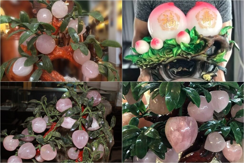 Trái đào trong phong thủy: Bí quyết tăng sức khỏe và tiền bạc