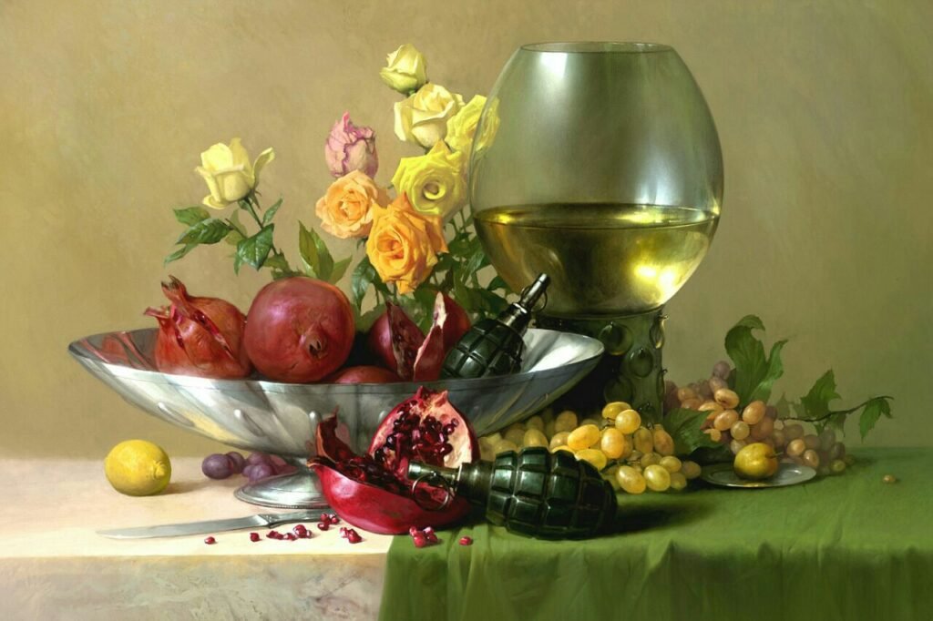 Tranh thạch lựu: Ý nghĩa phong thủy cầu tự và phú quý