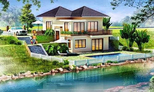 truoc nha co dong chay sau co mo phan pham loi phong thuy nha o