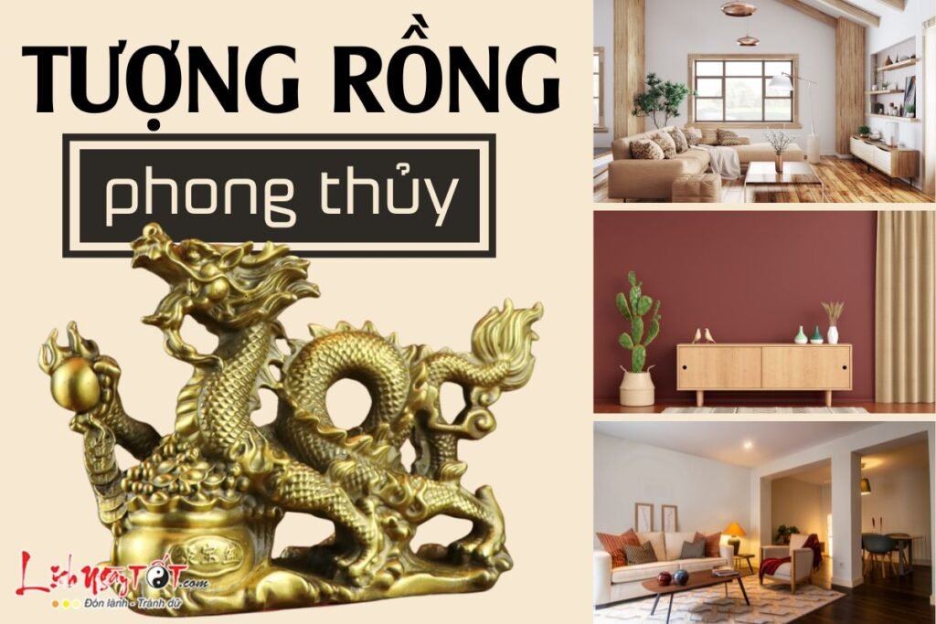 Tượng Rồng Phong Thủy: Cách Bài Trí Nâng Tầm Quyền Lực, Thịnh Vượng