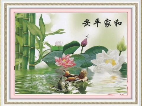 Vịt bơi dưới tán lá sen: Vật phẩm phong thủy hỗ trợ sĩ tử